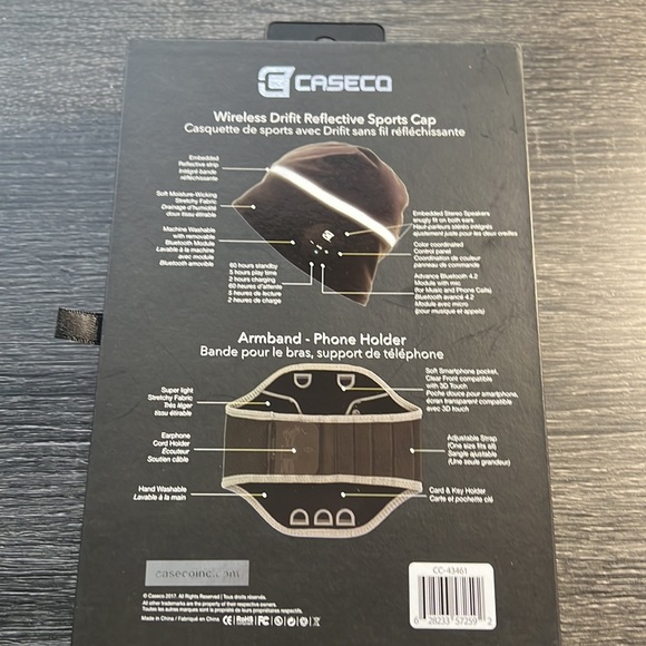 Caseco Sports Duo Cap and Armband - Phone Holder - Picture 2 of 3